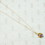 Graceful Edwardian Amethyst Conversion Pendant