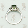 Bailey Banks & Biddle Incredible Green Tourmaline Ring