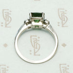 Bailey Banks & Biddle Incredible Green Tourmaline Ring