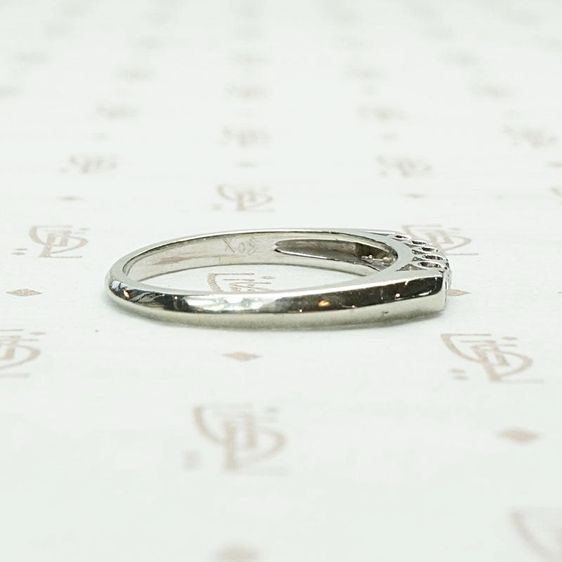 Sparkling Bright White Diamond Band