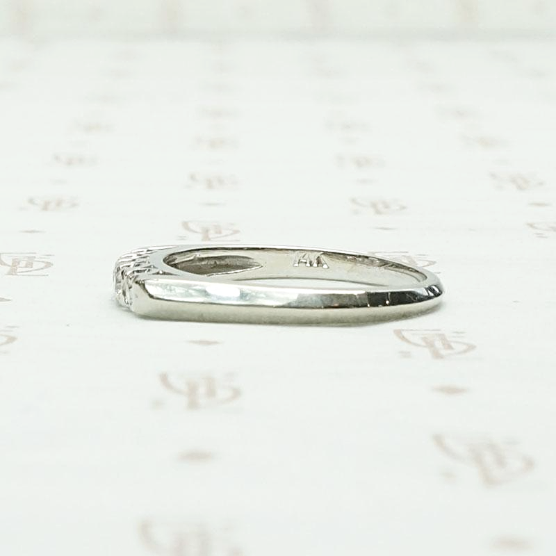 Sparkling Bright White Diamond Band