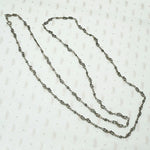 Silver Filigree Victorian Chain with Wonderful Patina