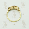 Detailed Beauty Yellow Gold Filigree OMC Ring