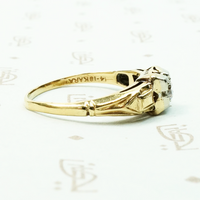 Delightful OEC Diamond Engagement Ring