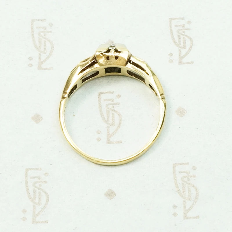 Delightful OEC Diamond Engagement Ring