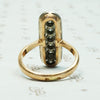Unique Antique Oval Plaque Diamond Ring