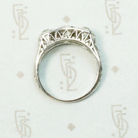Architectural Beauty Edwardian Diamond Ring