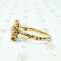 Victorian Romance Opal & Diamond Ring