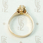 Victorian Grand Period OMC Diamond Solitaire