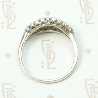 Art Deco Eye Ring with Marquis Cut Diamond