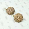 Charming Victorian Ear Bobs with Star Set Diamonds