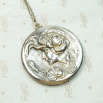 Foster & Bailey Water Lily Lady Locket