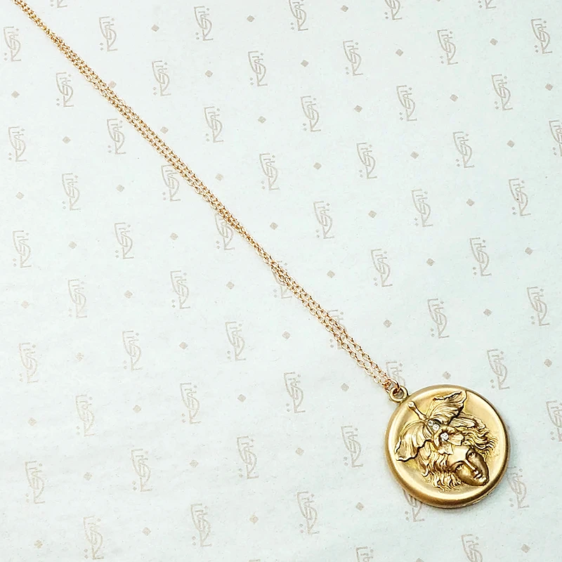 Weird & Wonderful Art Nouveau Locket