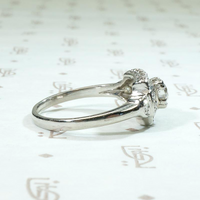 Bold & Pretty 1930s Deco Diamond Engagement Ring