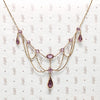 Dreamy Turn of the 19th Century Festoon Necklace