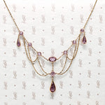 Dreamy Turn of the 19th Century Festoon Necklace
