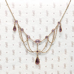 Dreamy Turn of the 19th Century Festoon Necklace