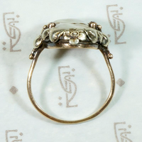 Voluptuous Dream Art Nouveau Baroque Pearl Ring