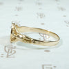 Whimsical Vintage Signet Ring with Bears