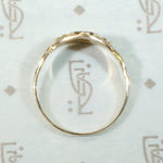 Whimsical Vintage Signet Ring with Bears
