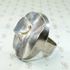"At the Gate of Eternity" Modernist Ring by Weckström