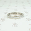 Mid Century Diamond Eternity Band Size 4.5