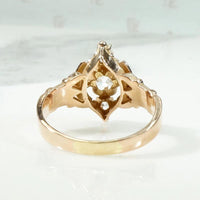 Grand Period Victorian Old Mine Diamond Ring