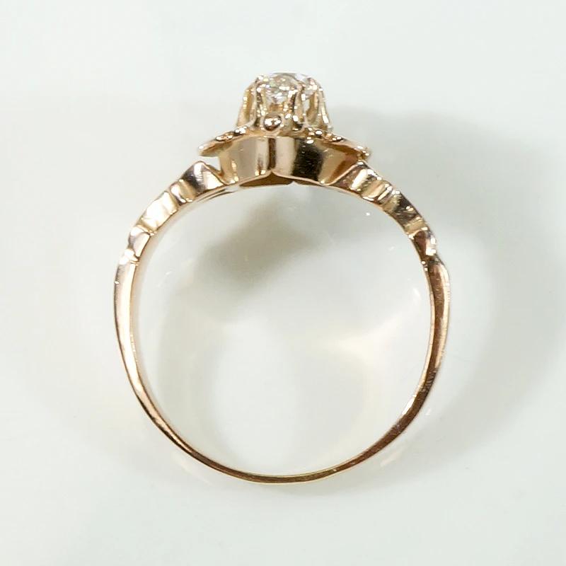 Grand Period Victorian Old Mine Diamond Ring
