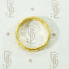 Luxe 22k Open Work Band with Chinese Characters