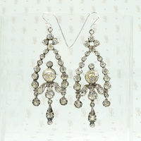 Chandelier Paste Earrings Dripping with Sparkle