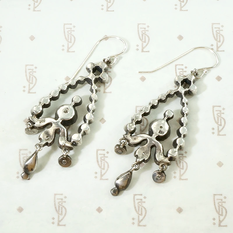 Chandelier Paste Earrings Dripping with Sparkle