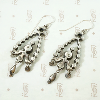 Chandelier Paste Earrings Dripping with Sparkle