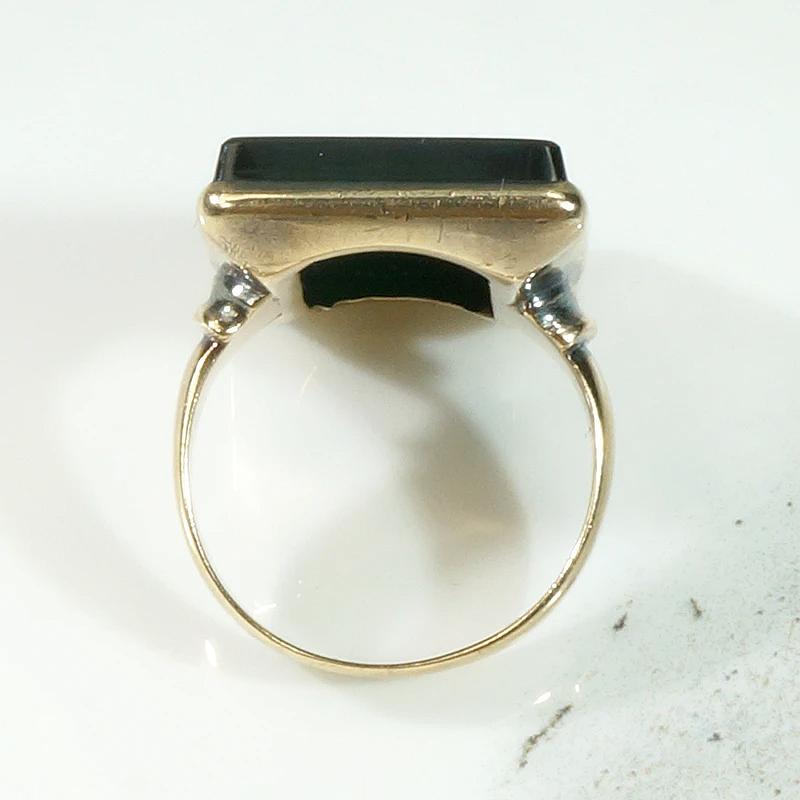 Soldier with Dacian Draco Onyx Intaglio Ring