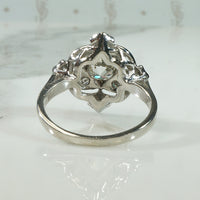 Beautiful Platinum Diamond Deco Ring