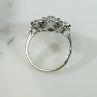 Beautiful Platinum Diamond Deco Ring