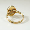 Hypnotic Opal in Gold Edwardian Ring