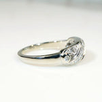 "Customized" Sparkling Diamond Band in White Gold
