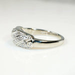 "Customized" Sparkling Diamond Band in White Gold