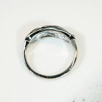 "Customized" Sparkling Diamond Band in White Gold