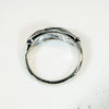 "Customized" Sparkling Diamond Band in White Gold