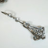 Stunning European Silver & Marcasite Drop Earrings