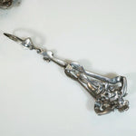 Stunning European Silver & Marcasite Drop Earrings
