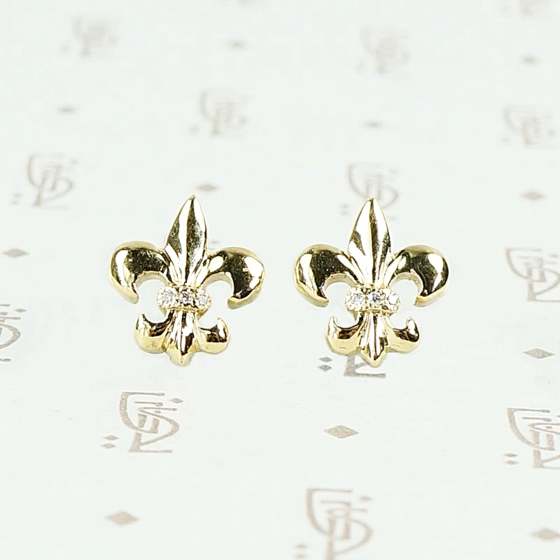 Stud Collection by 720: The Fleur de Lis