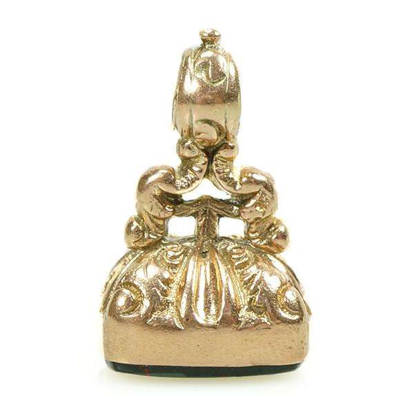 Bloodstone Victorian Fob