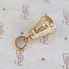 Emerald Green Glass 19th Century Fob