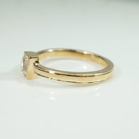 Antique French Cut Diamond in Recycled Gold
