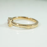 Antique French Cut Diamond in Recycled Gold