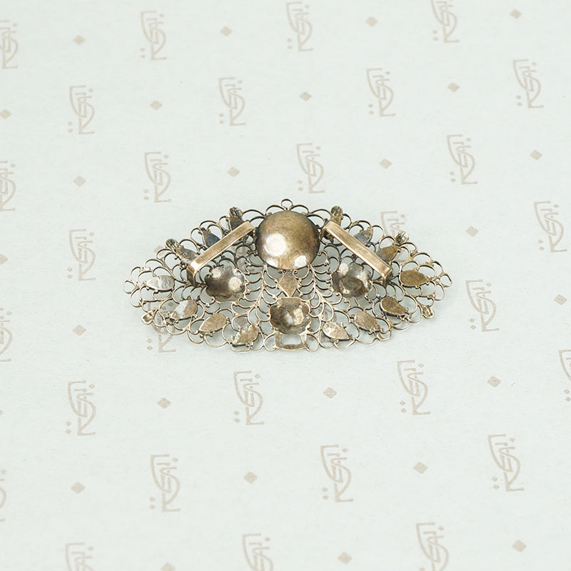 18thc French Provencial Ribbon Slide Necklace