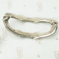 French Tiffany and Co. Silver Ribbon Jewels