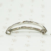 French Tiffany and Co. Silver Ribbon Jewels